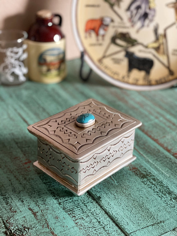 Smaller Turquoise Box