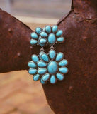 Turquoise Cluster Drops