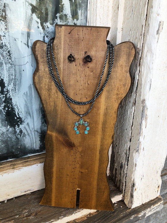 Navajo Layered Squash Necklace
