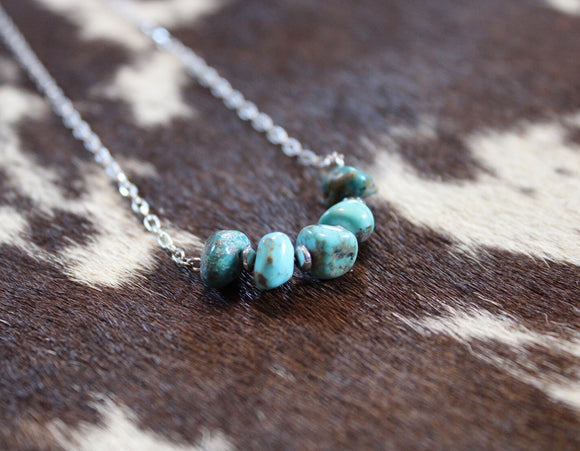 Authentic Turquoise Simple Necklace
