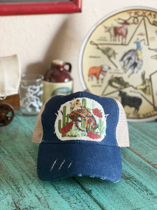 Bucking Horse Cap